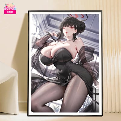 【週邊】阿喵畫社－蔚藍檔案 禮服 黑絲調月4