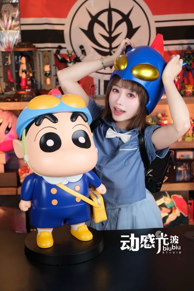 【蠟筆小新】動感光波 x 動感工坊-秋季校服小新（海外現貨）5