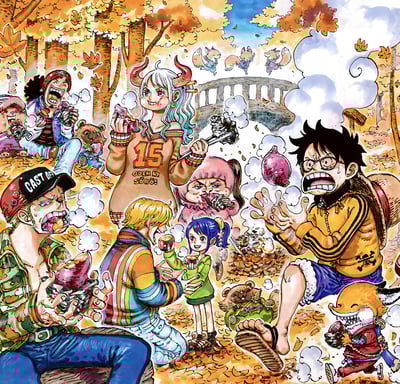 【週邊】H2工作室－海賊王 秋日海賊王 裝飾畫3