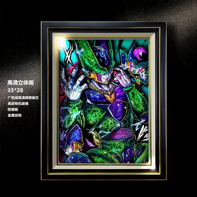 【週邊】阿喵畫社-七龍珠沙魯立體畫1