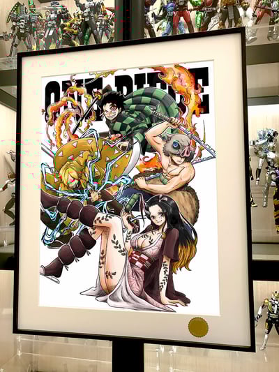 【週邊】星空工作室－海賊王 殺鬼草帽團 裝飾畫2