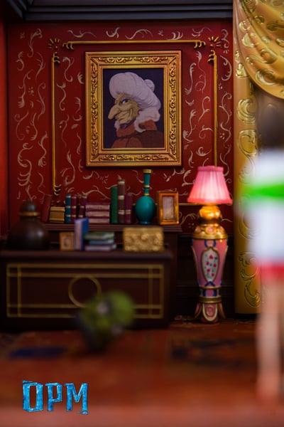 【宮崎駿】OPM-Studio-宮崎駿桌面場景系列 006 千與千尋 湯婆婆的房間5