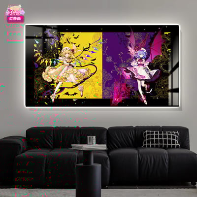 【週邊】阿喵畫社－芙蘭朵露・斯卡蕾特 燈帶裝飾畫1