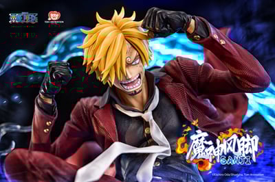 【正版授權】上海東映動畫-航海王 魔神風腳·SANJI2