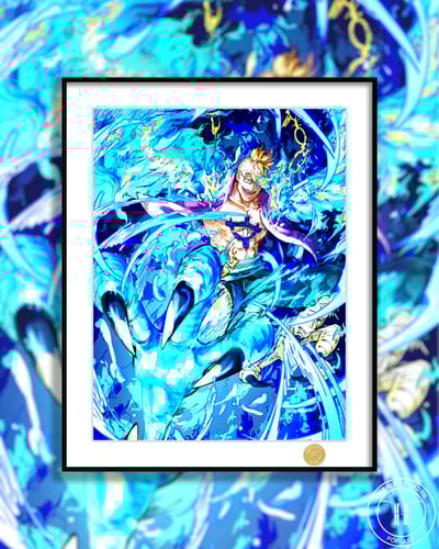 【週邊】H2工作室－海賊王 不死鳥 馬爾科 裝飾畫1