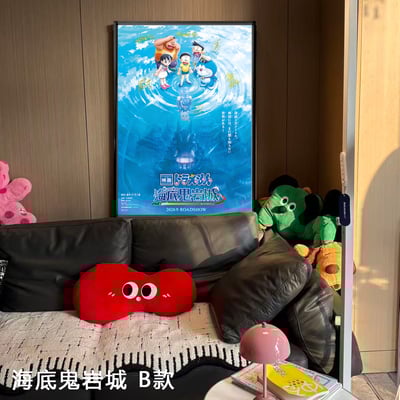 【週邊】千鳥社－哆啦A夢 海底鬼岩城 劇場版聲優簽名裝飾畫7
