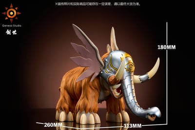 【數碼寶貝】創世工作室-吸血魔篇 長毛象獸12