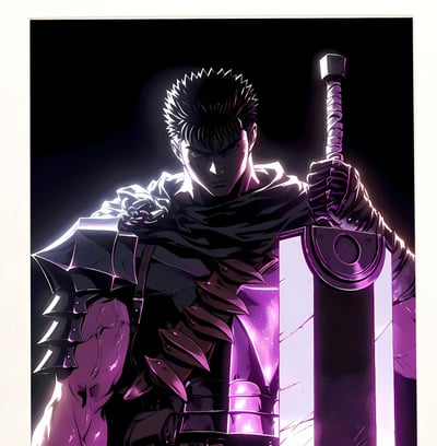 【週邊】H2工作室-劍風傳奇格斯 烙印戰士烙印勇士Berserk裝飾畫4