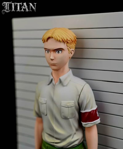 【進擊的巨人】TITAN Studio-馬雷童年系列 戰士候備生 第一彈 萊納 （單購玩家）3