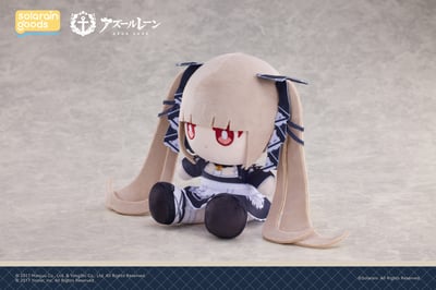 【正版授權】Solarain－碧藍航線 皇家陣營 PuniPuni 坐姿毛絨娃娃8