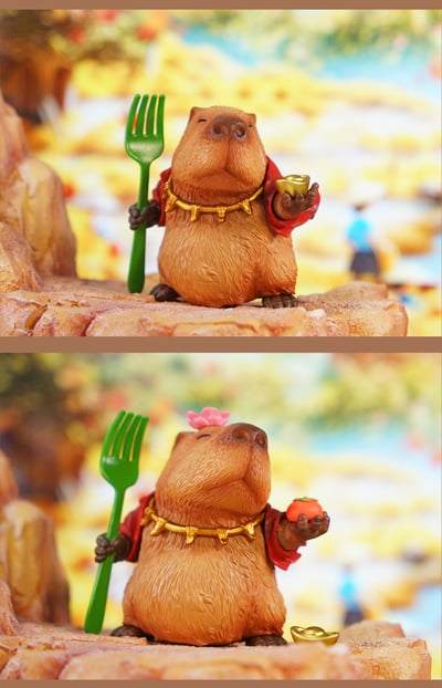 【原創授權】傑刻動漫 x 動物幫-動物幫農場系列 卡皮巴拉3