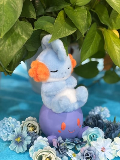 【寶可夢】主意玩家-毛絨手作睡眠系列 水躍魚2