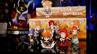 【正版授權】Krazy Art x 都愛漫-火影忍者疾風傳 火影曉組織系列盲盒 第一彈 第二彈（海外現貨）4