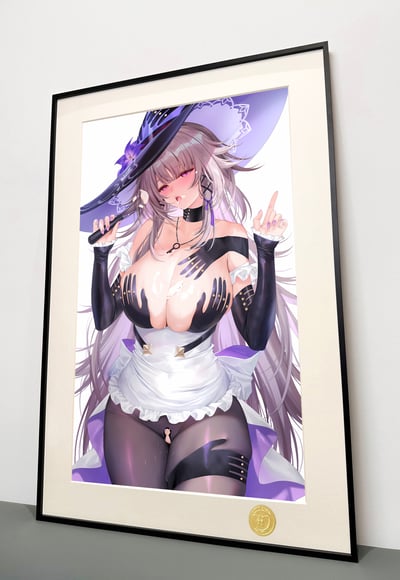 【週邊】H2工作室-奶油大黑塔 崩壞星穹鐵道黑塔Herta裝飾畫3