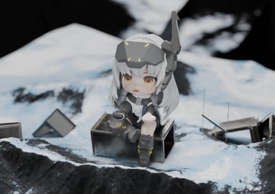 【正版授權】SWIF-勝利女神 泡麵壓公仔11