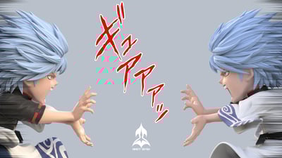 【銀魂】NINETY SEVEN STUDIO-萬事屋の三人組4