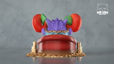 【寶可夢】喵喵島 MMLAND Studio－有「鉗」花 耿鬼6