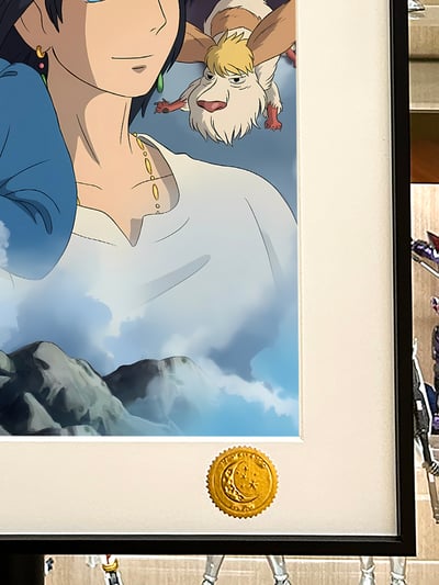 【週邊】星空工作室－宮崎駿 霍爾的移動城堡 人物合集 裝飾畫4