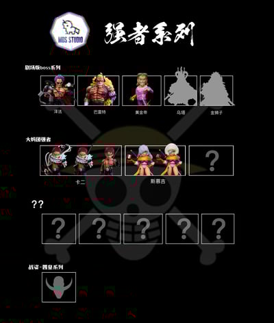 【海賊王】MDS Studio-強者系列 劇場版boss 第三彈 黃金帝泰佐洛（海外現貨）2