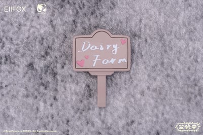 【正版授權】EIIFOX×BearPanda－奶牛 MOMO16