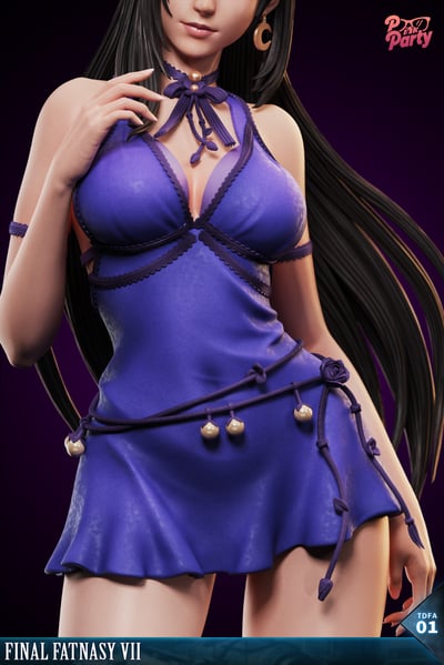 【最終幻想】pinkparty-女神蒂法7