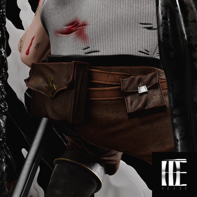 【黑色五葉草】Héroe Collectibles－夜見 團長 黑色暴牛9