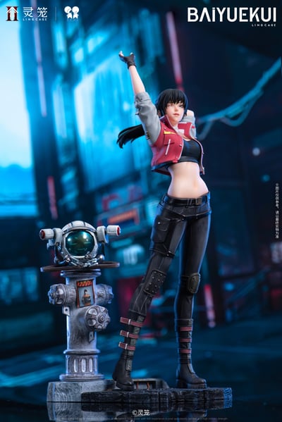 【正版授權】PPDF-靈籠 白月魁 機車服Ver.1