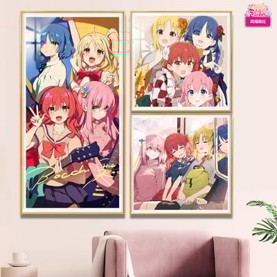 【週邊】阿喵畫社-完美演出 孤獨搖滾三宮格1