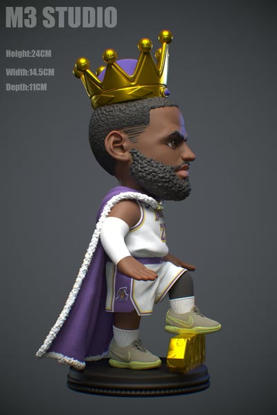 【運動明星】M3工作室-NBA 巨星 Q版 詹姆斯2