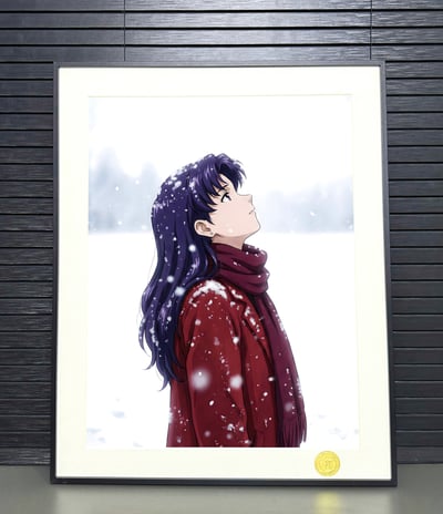 【週邊】H2工作室－新世紀福音戰士 冬日葛城美里 裝飾畫2