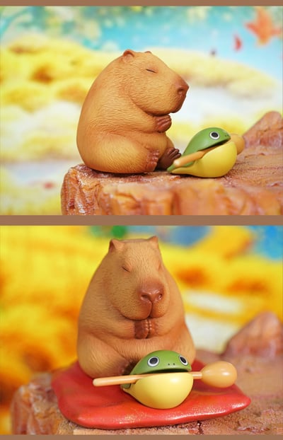 【原創授權】傑刻動漫 x 動物幫-動物幫農場系列 卡皮巴拉8