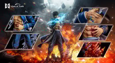 【鋼之鍊金術師】真理之門工作室-羅伊‧馬斯坦1