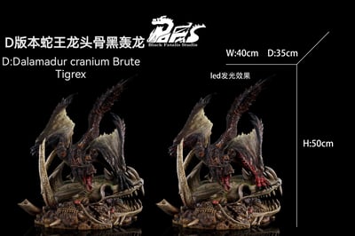 【魔物獵人】BlackFatalisStudio-魔物獵人 轟龍 MonsterHunter Tigrex﻿4