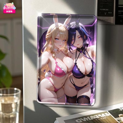 【週邊】阿喵畫社－原神 兔女郎 克洛琳德與娜維娅6