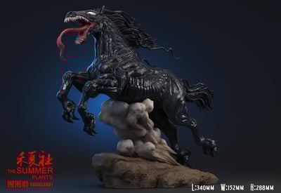 【漫威】禾夏社工作室-帥氣的奔騰 毒液烈馬1