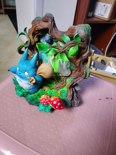 【宮崎駿】宮作坊KYUU STUDIO-宮崎駿自然密語系列 第一彈 樹洞龍貓6