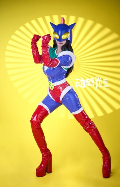 【蠟筆小新】動感光波-道具系列 動感超人頭盔（海外現貨）5