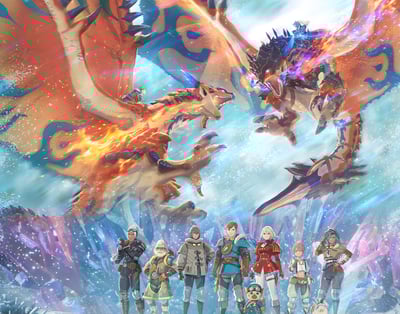 【週邊】H2工作室－魔物獵人物語3 命運雙龍 艾蓮娜 裝飾畫3