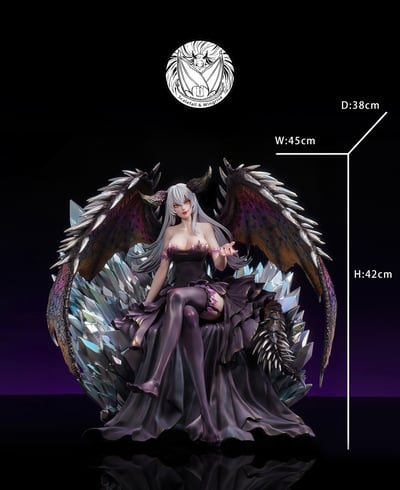 【魔物獵人】Scalefall＆Wingrise 幻鱗化翼工作室－二創龍娘共鳴系列 第一彈 殲世滅盡龍龍娘7