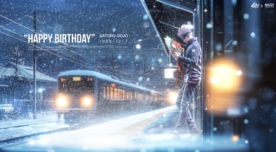 【咒術迴戰】BLACK x NIUZI-捧花五條1