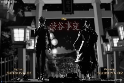 【咒術迴戰】Real Creation-涉谷事變系列 01 02 五條悟 x 羂索(偽夏油傑)1