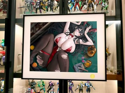 【週邊】星空工作室－碧藍航線 躺姿大鳳 裝飾畫2