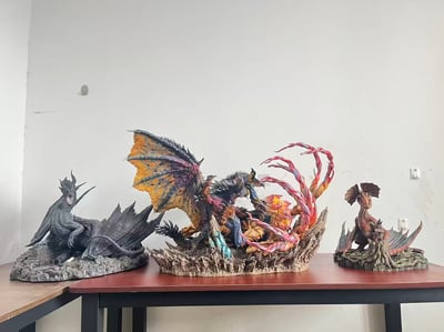 【魔物獵人】龍之邊境工作室DragonFrontierStudio－殲世滅盡龍 VS 天地煌啼龍14