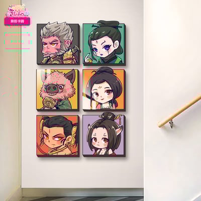 【週邊】阿喵畫社-黑神話悟空Q版可愛八宮格2