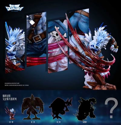 【數碼寶貝】台場工作室－輕雕系列 獸人加魯魯：凱撒銳爪7