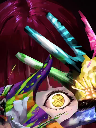 【週邊】星空工作室－電鋸人 支配之眼 裝飾畫4