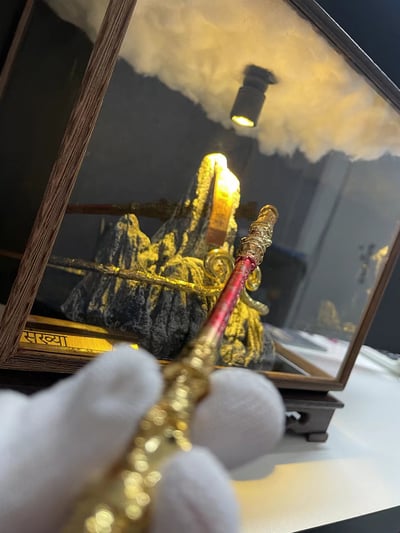 【週邊】千鳥社-黑神話悟空緊箍咒金箍棒孫悟空西遊記五行山擺件8