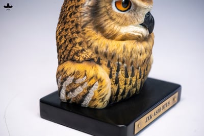 【正版授權】JXK－Statue Aura 長耳鴞頭雕4