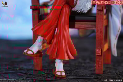 【數碼寶貝】LD STUDIO 老丁-數位顏值女團系列 第六彈 沙古牙獸巫女型態 葛葉獸巫女型態7