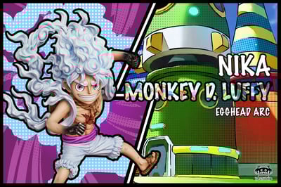 【海賊王】YZ未來島－雙尼卡之拳 第25＆26彈 尼卡魯夫＆尼卡波妮1